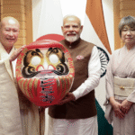 PM Modi Receives Daruma Doll in Japan