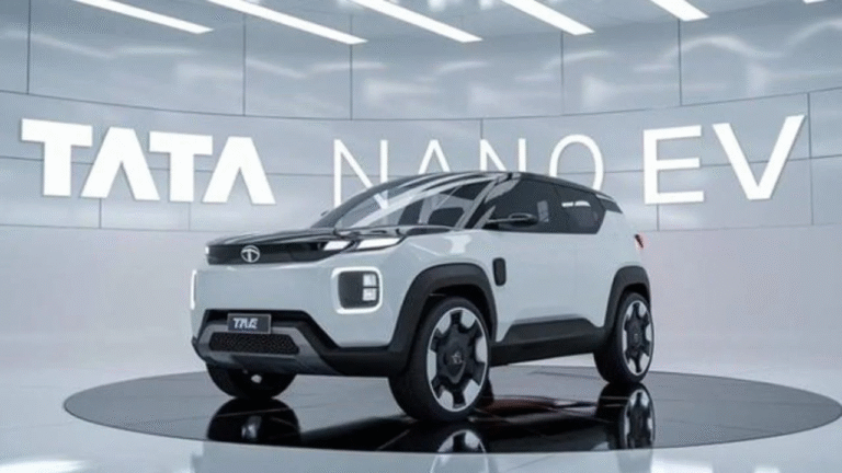 Tata Nano EV 2025 – India’s Affordable Electric Car Revolution