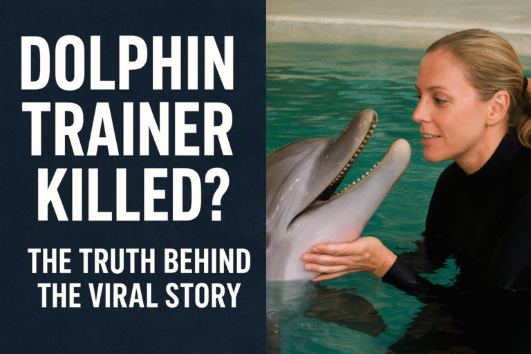 Dolphin Trainer Killed? The Truth Behind the Jessica Radcliffe Story