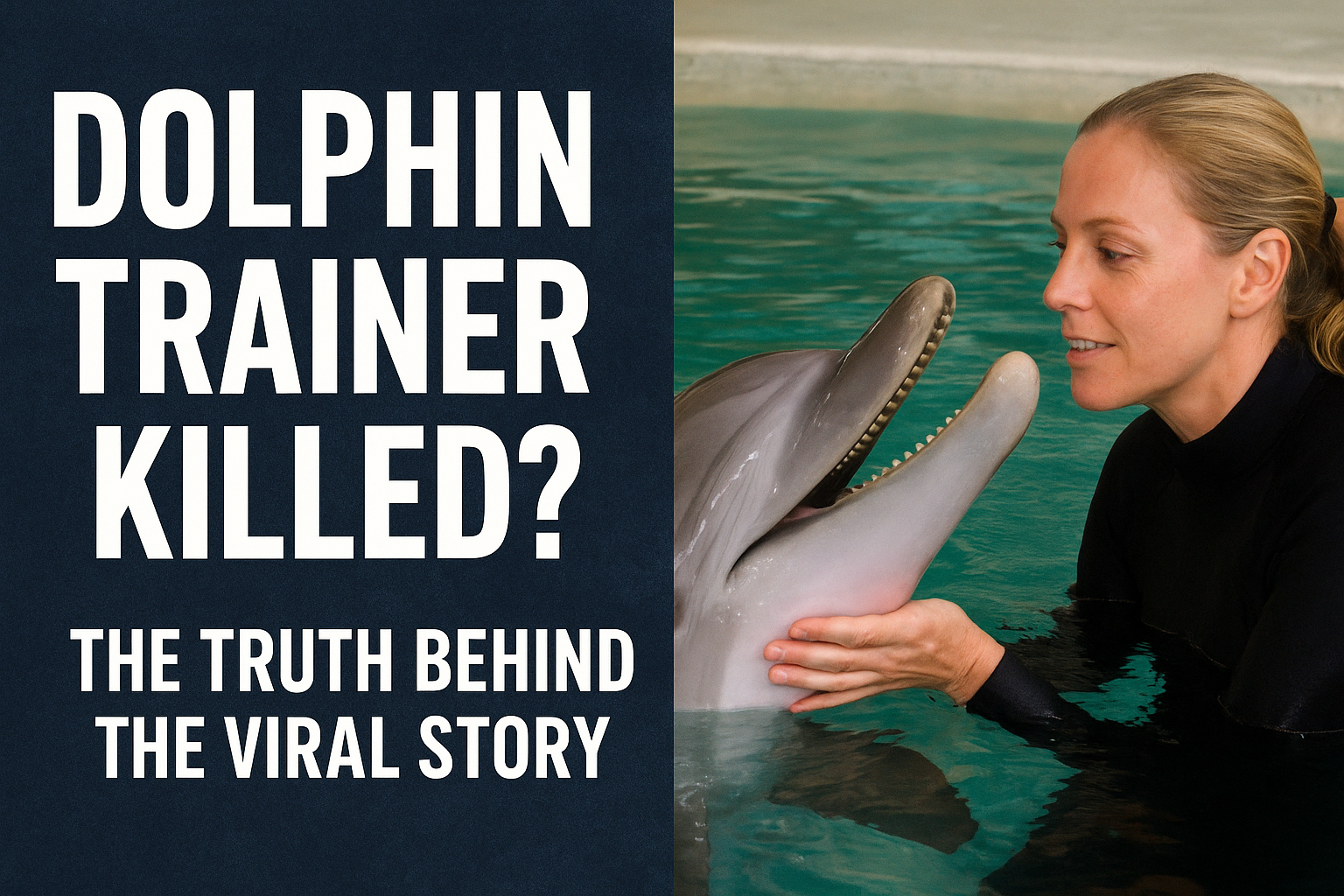 Dolphin Trainer Killed? The Truth Behind the Jessica Radcliffe Story