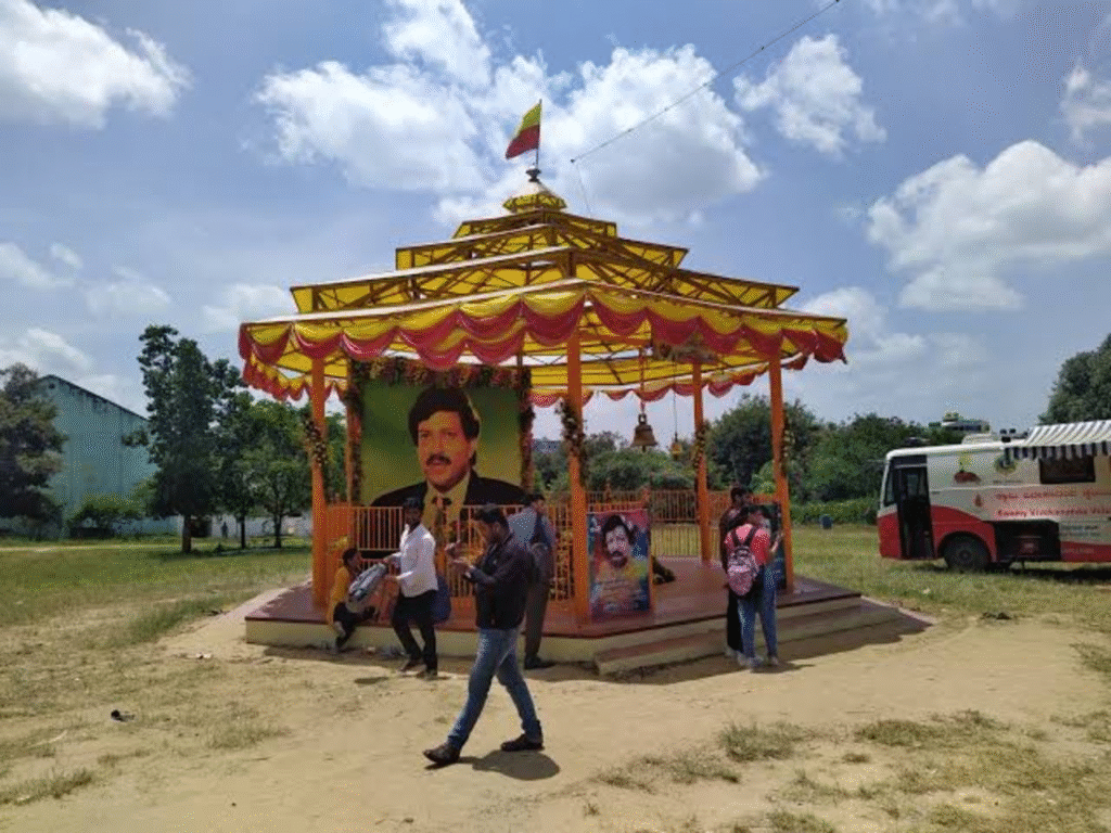 Vishnuvardhan’s samadhi  controversy
