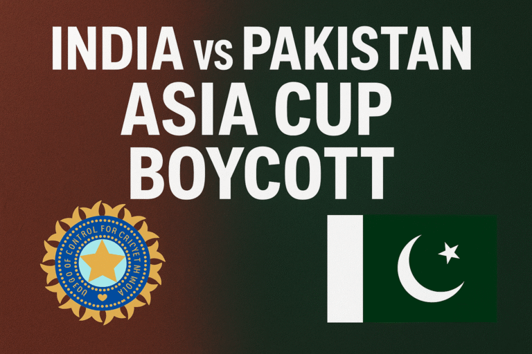 India vs Pakistan Asia Cup Controversy: Reasons Behind the Boycott