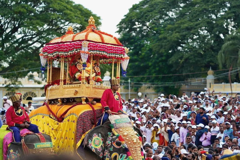 Mysuru Dasara Jamboo Savari 2025 – A Festival of Elephants, Culture, and Devotion
