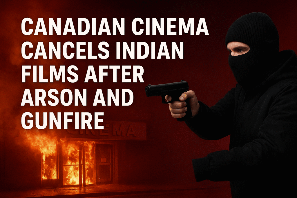 Canadian cinema cancels Indian films
