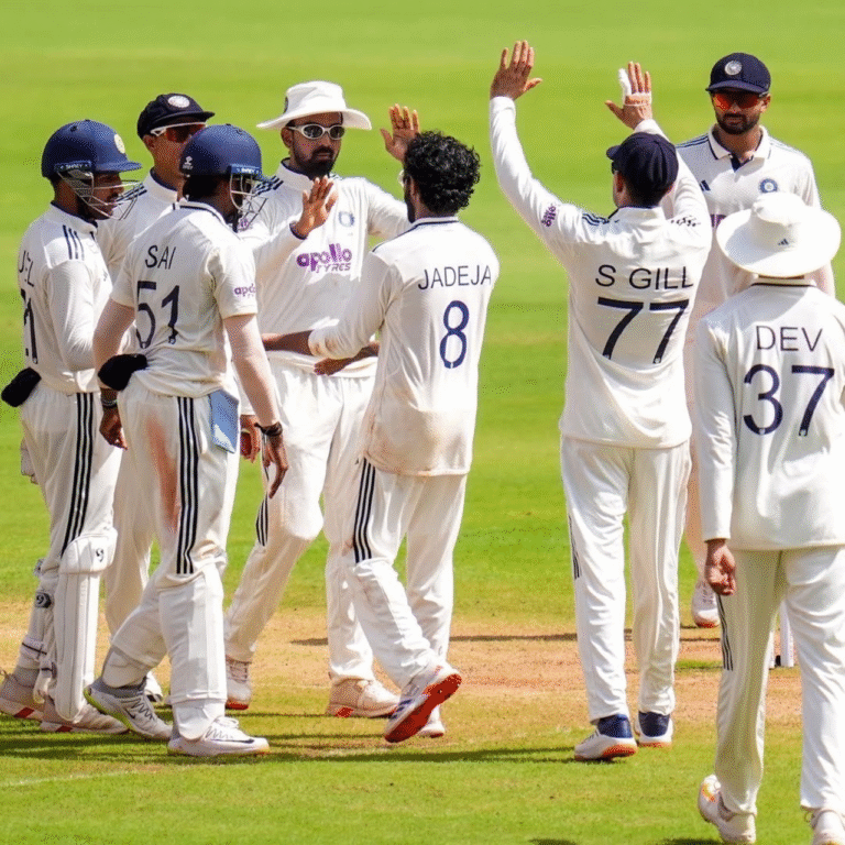 India’s Brilliant Win Against West Indies in Ahmedabad: KL Rahul Shines with a Classic Ton