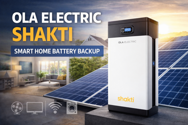 Ola Electric Shakti Launched: Smart Battery Backup for Homes & Offices