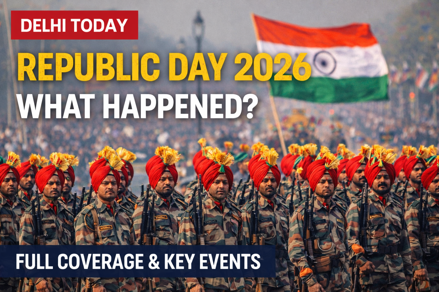 Republic Day 2026: What Happened in Delhi Today – Complete Detailed Report