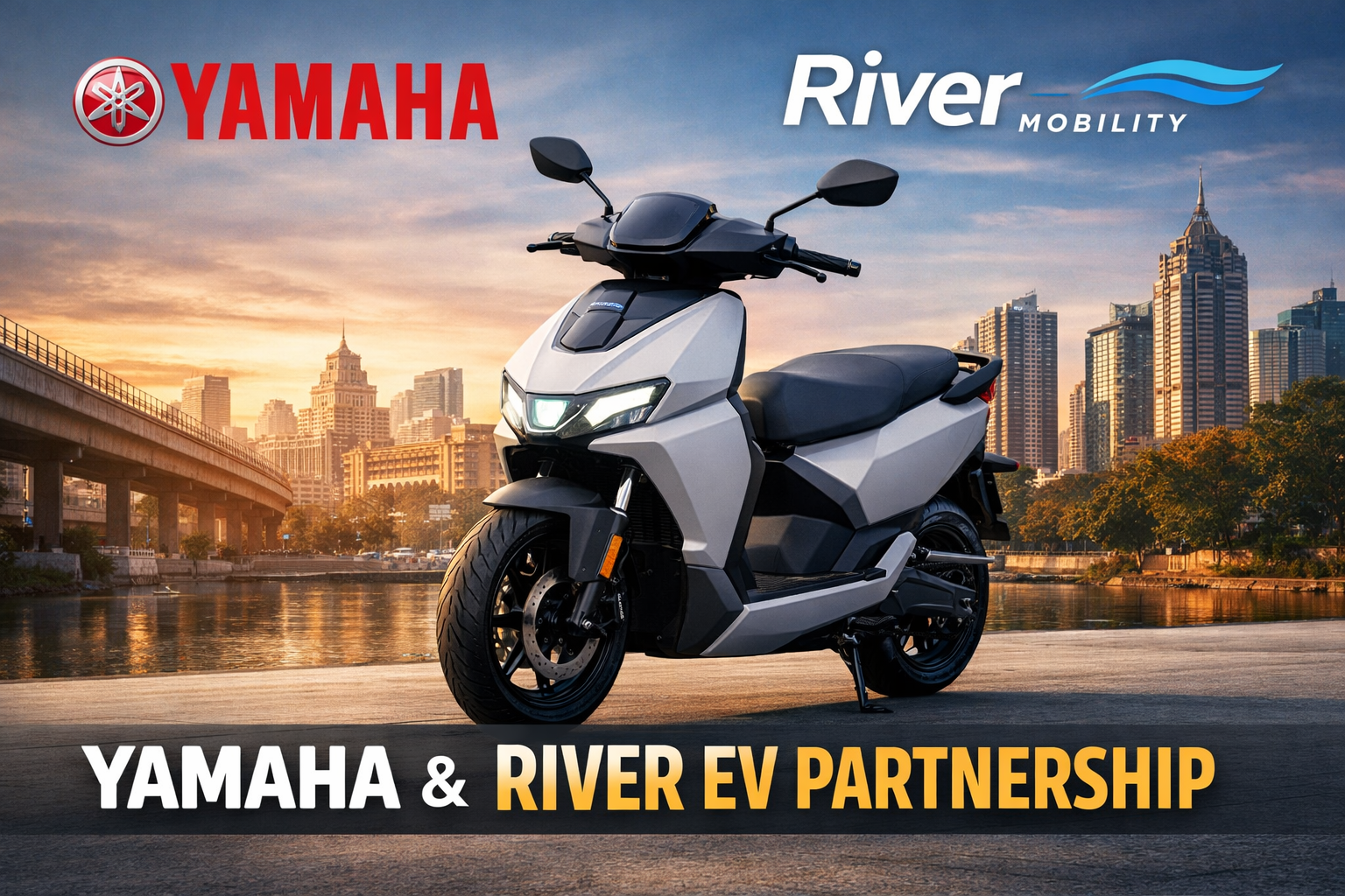 Yamaha EV Scooter Is Coming to India: River Mobility Collaboration Full Story