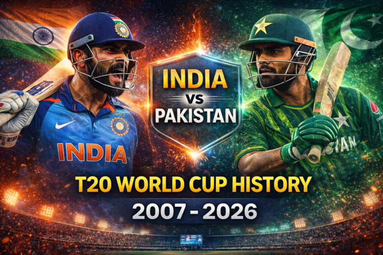 India vs Pakistan T20 World Cup History